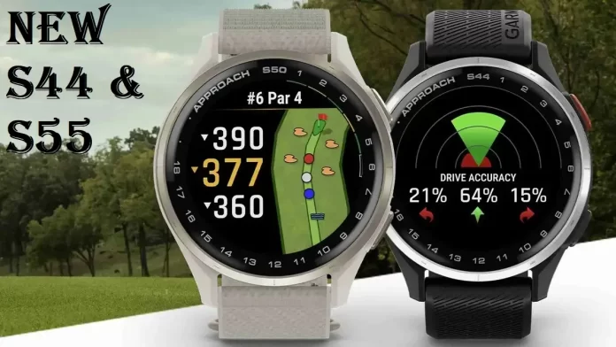 Garmin Unveils New Approach S44 and S50 Golf Smartwatches