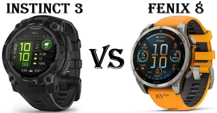 Garmin instinct 3 vs fenix 8